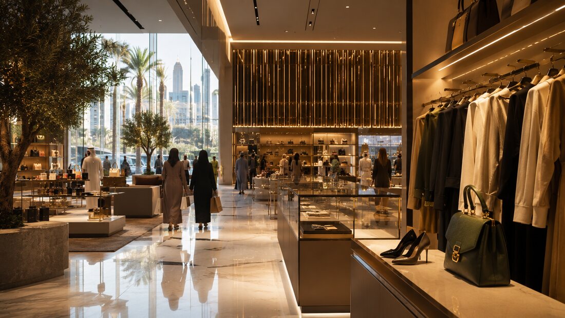 Luxury retail interior